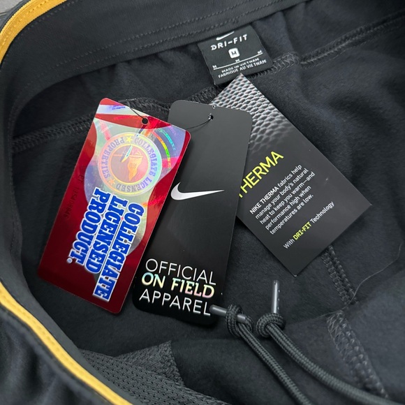 Nike Therma Dri-Fit Iowa State University Cyclones Men’s Gray Sweatpants Medium - Picture 6 of 6